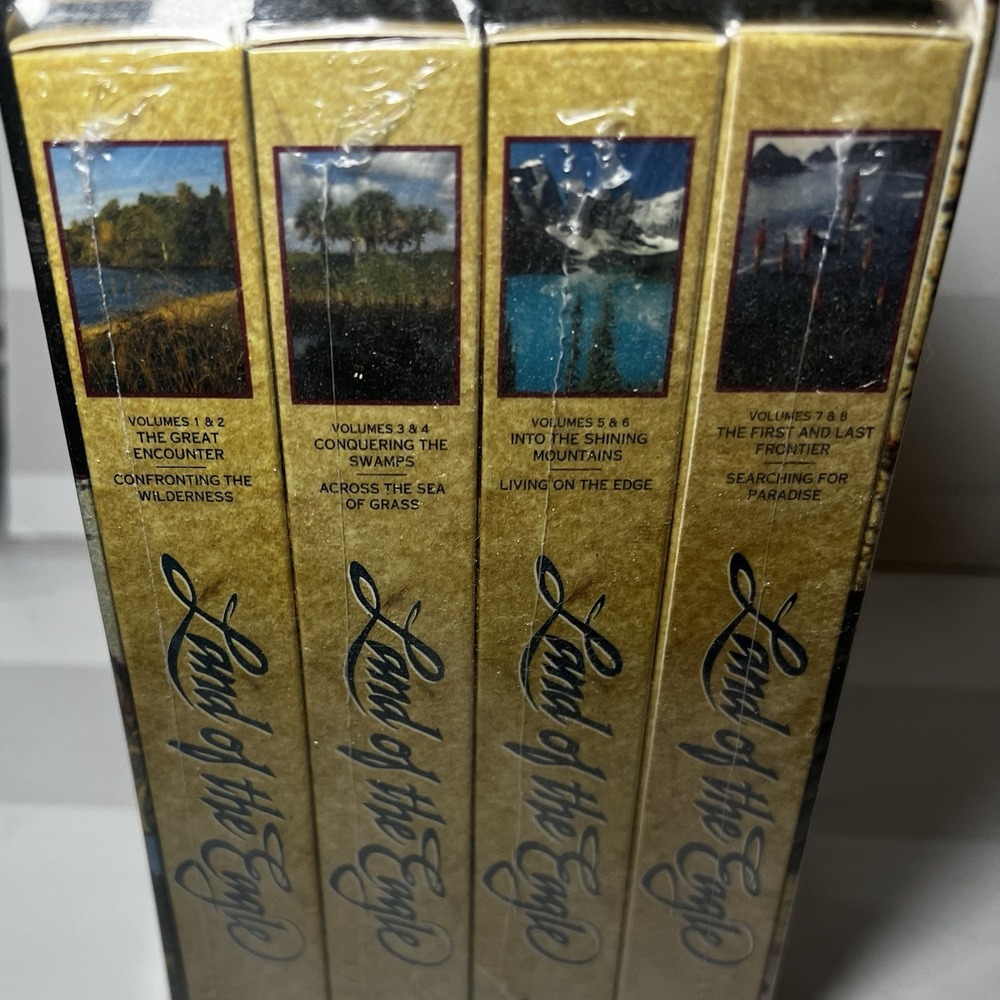 Land of The Eagle Volumes 1 - 8 Eagle in Wilderness Set of 4 VHS New Sealed